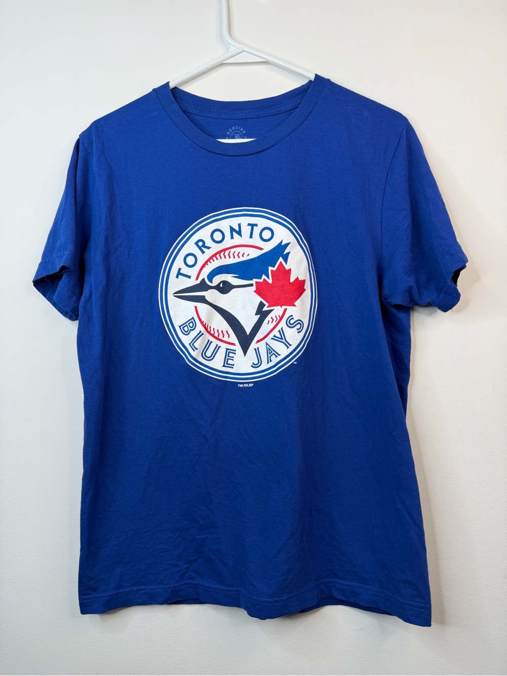 Toronto Blue Jays MLB Royal Blue Logo Graphic T-Shirt Men’s Medium - Picture 3 of 7